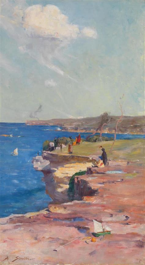 Blue Pacific, Arthur Streeton, 1890 : r/ImagesOfAustralia