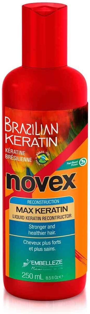 Novex Novex Max Concentrated Liquid Brazilian Keratin 250 Milliliter Uk Beauty