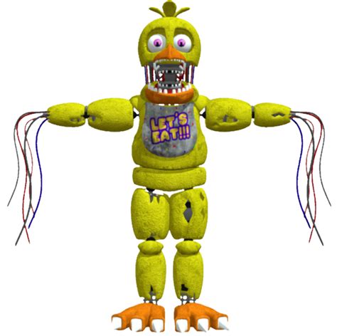 Withered Chica Sfm Fnaf Png By Epicbr2 On Deviantart