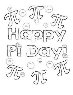 Printable Pi Coloring Pages