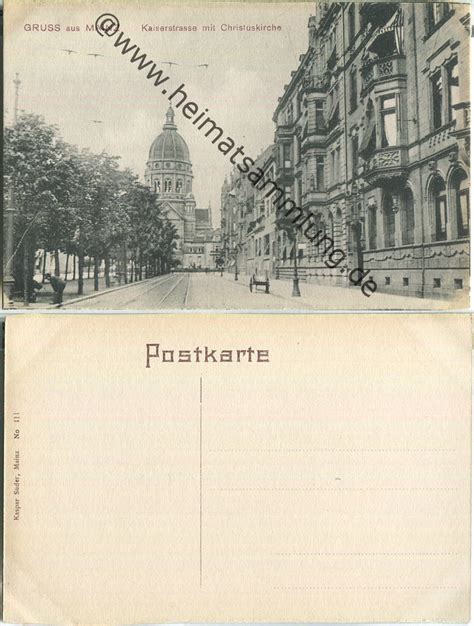 Historische Ansichtskarten Mainz