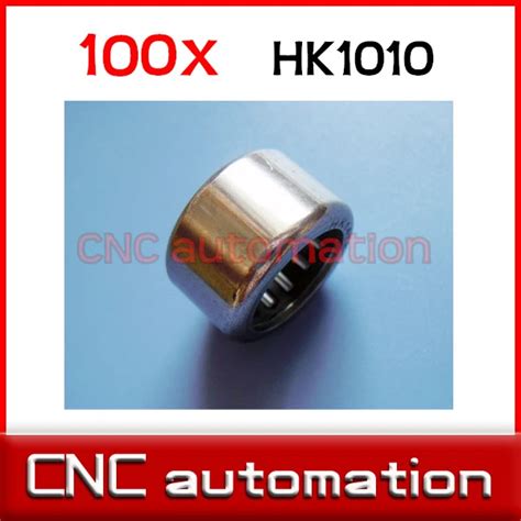 100pcs HK1010 HK101410 10x14x10 mm Metal Needle Roller Bearing Bearings ...