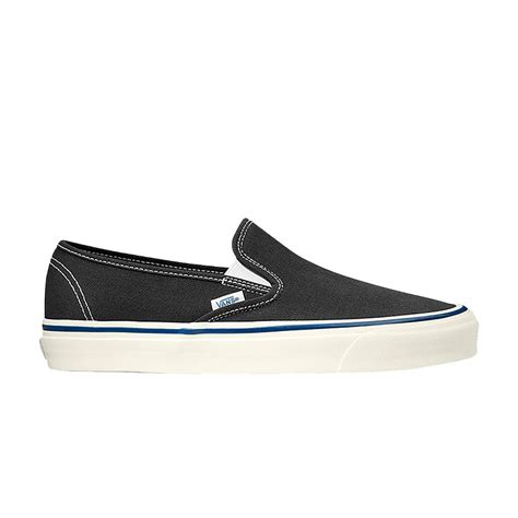 Vans Slip On 48 Deck Dx Anaheim Factory Black In Blue For Men Lyst