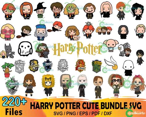 220 Harry Potter Cute Bundle Svg Free Svg Files For Cricut