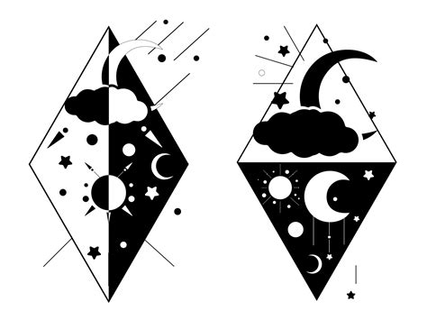 Crescent Moon Design Vector Great for prints , tattoo Art 21890630 Vector Art at Vecteezy