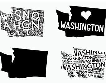 Washington State Vector at Vectorified.com | Collection of Washington State Vector free for