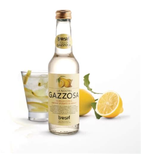 Lurisia La Nostra Gazzosa Italian Soda Sparkling Lemon Beverage