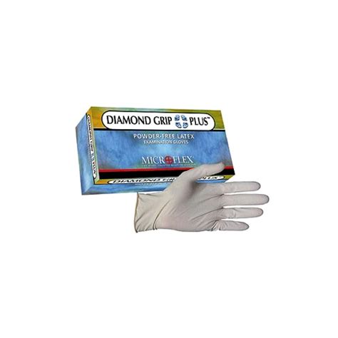 Microflex Diamond Grip Plus Latex Gloves