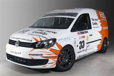 Garage Car Vw Caddy Van Will Release To The Racing Track 2012 Vw