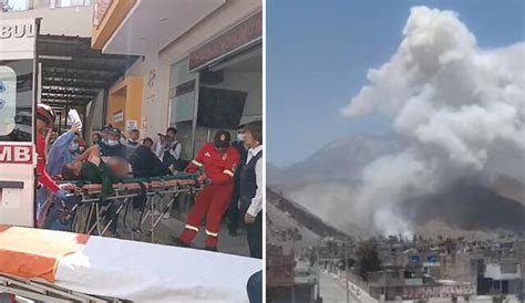 Arequipa Explosi N En Taller Pirot Cnico Dejan Un Muerto Y Heridos