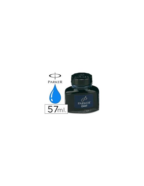 Tinta Estilografica Parker Azul Permanente Bote Ml