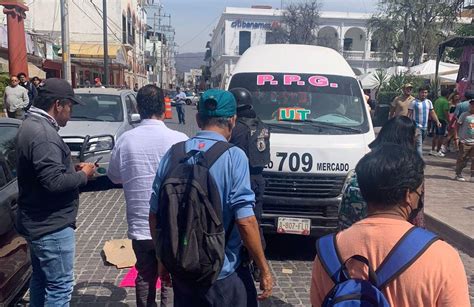 Matan A Chofer De Urvan Y Hieren A Pasajera En Pleno Centro De Iguala