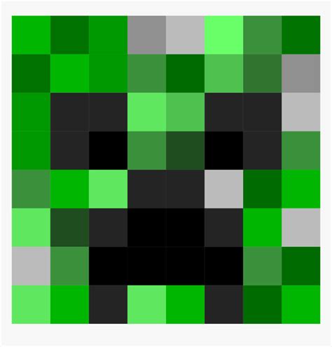 Printable Minecraft Creeper Face