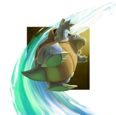 Blastoise By Twarda8 On Deviantart