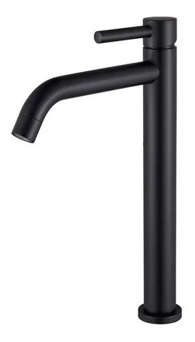 Llave Grifo Monomando Lavabo Ovalin Ba O Negro Mate Gami En Venta En