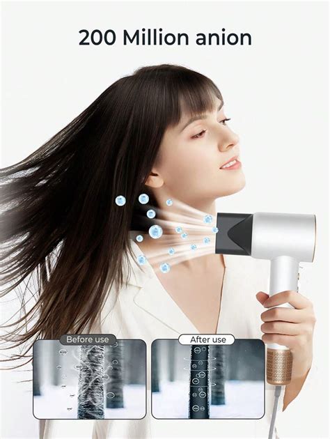 High Speed Bladeless Hair Dryer With Negative Ion For Home Salon