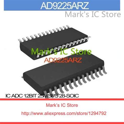 AD9225ARZ IC ADC 12BIT 25MSPS 28 SOIC AD9225AR Inc 9225 AD9225 9225A ...