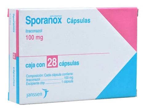 Sporanox Itraconazole Mg Caps Starting With S Medsmex