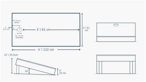 Cornhole Board Dimensions - Quality Play - Sports Dimensia