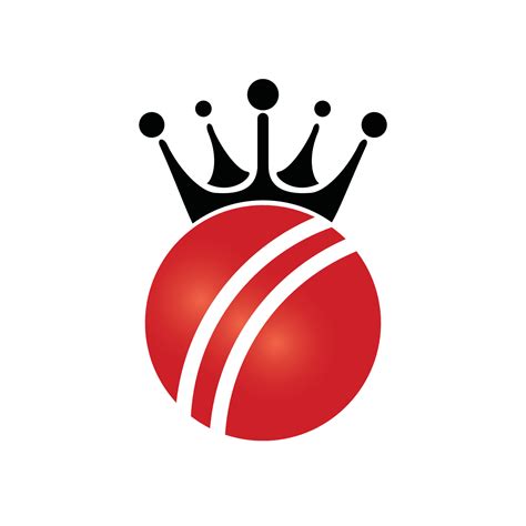 Cricket king vector logo design. 10949270 Vector Art at Vecteezy