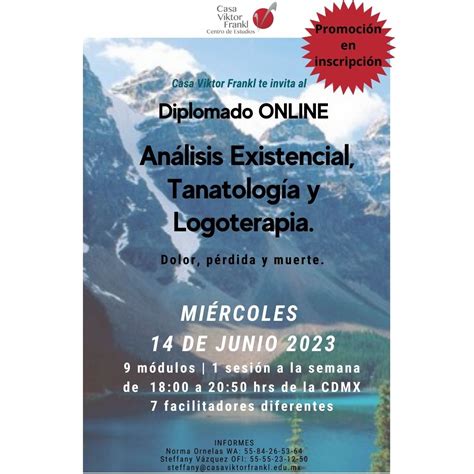 Diplomado On Line En An Lisis Existencial Tanatolog A Y Logoterapia