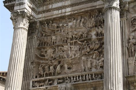 Relief Panel, Arch of Septimius Severus, Rome (Illustration) - World ...