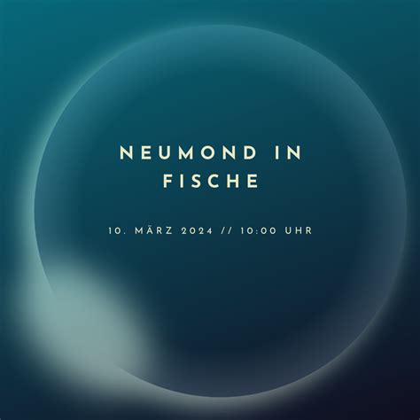 Neumond In Fische Jana Kubatzki Astrologie Leipzig