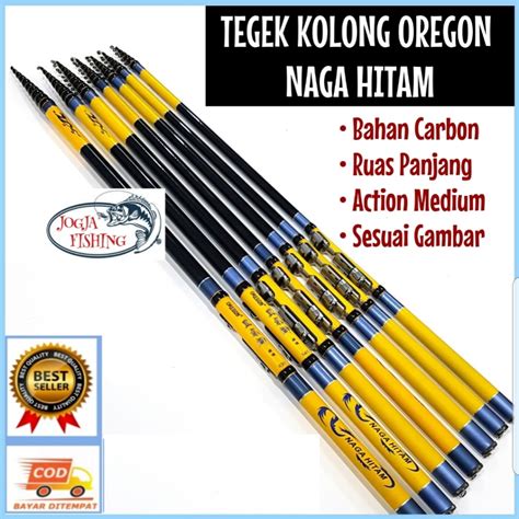 Jual PROMO JORAN TEGEK CARBON KOLONG OREGON NAGA HITAM 360 450