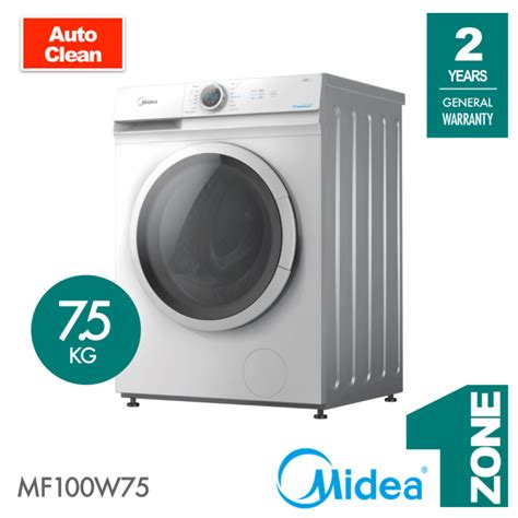 Midea 75kg Washer Front Load Washing Machine Model Mf100w75 Lazada