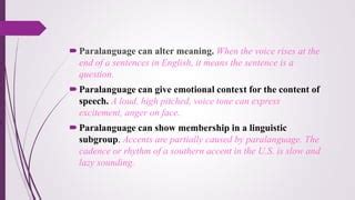 Para Language Ppt