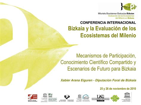 Ppt Conferencia Internacional Bizkaia Y La Evaluaci N De Los