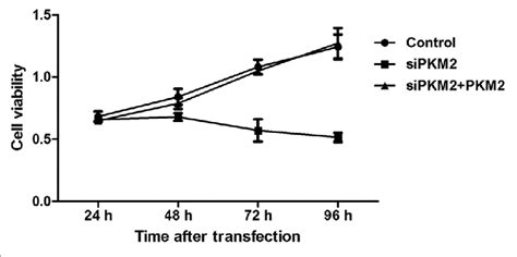 Supression Of Pyruvate Kinase M2 Regulated The Cell Viability Of