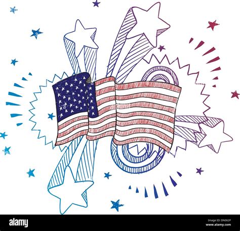 American patriotism flag 1970s Stock Vector Images - Alamy