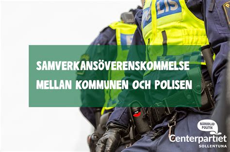 Stärkt Samarbete Mellan Kommunen Och Polisen Centerpartiet