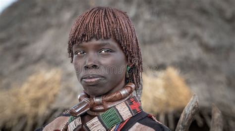 Two Mursi Tribe Girls From Ethiopia The Women Of The Mursi Tribe Have