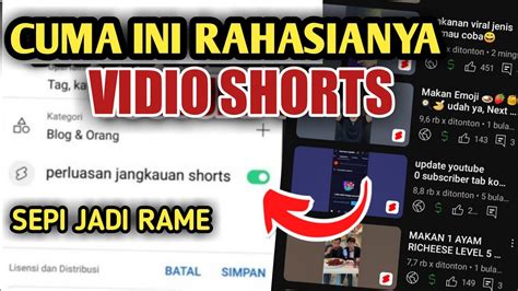 Cara Meningkatkan View Youtube Shorts Ampuh Terbukti Dengan Cepat