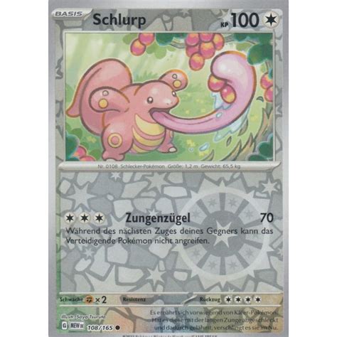 Schlurp Reverse Holo Mew Pokemon Karte G Nstig Kaufen