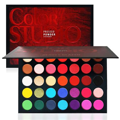 Buy 35 Color Studio Eyeshadow Palette, Pop Makeup Inner Artist Matte ...