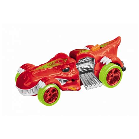 Masinuta Hot Wheels T Rextroyer Cu Lumini Si Sunete Rosu Brandtoys Ro