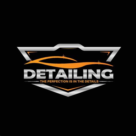 Auto Detailing And Automotive Badge Logo Design 16996318 Vector Art At