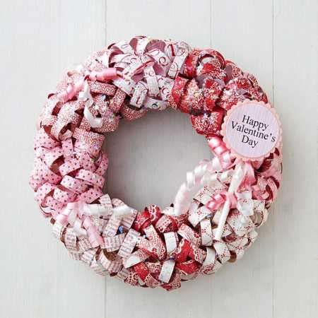 DIY Valentine Wreath – Home and Garden