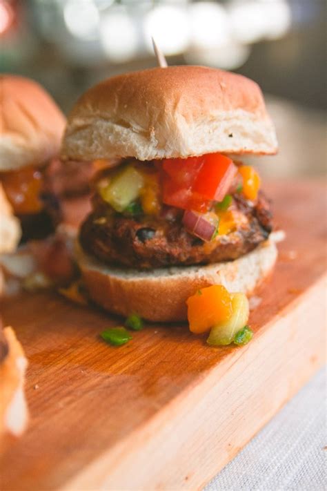 Spicy Veggie Burger Slider Trio - Dad With A Pan