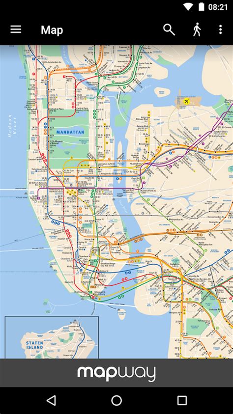 Routenplaner Map Nyc