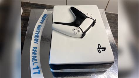 Как сделать торт игровая приставка Play station 5. И джойстик. Cake ...