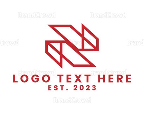 Modern Letter N Outline Logo | BrandCrowd Logo Maker