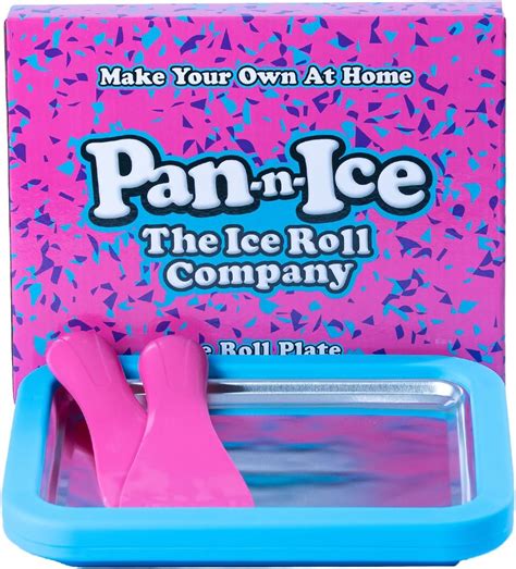 Pan N Ice Ice Cream Roll Maker Mini Freezable Roll Plate And 2