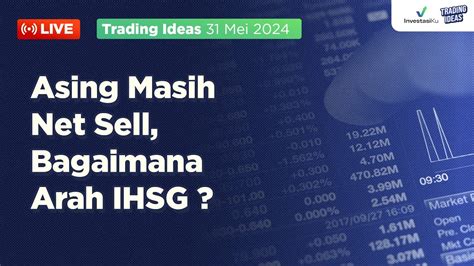 Asing Masih Net Sell Bagaimana Arah IHSG Trading Ideas 31 05 2024