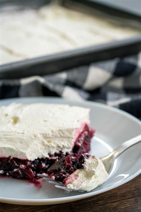 Blueberry Cloud Jello Salad Easyrecipes