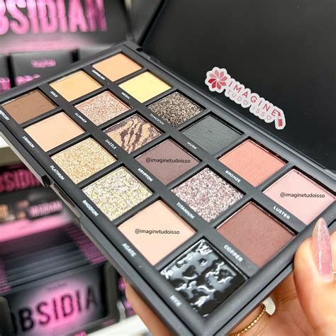 Paleta De Sombras Precious Obsidian Ruby Rose Imagine Tudo Isso