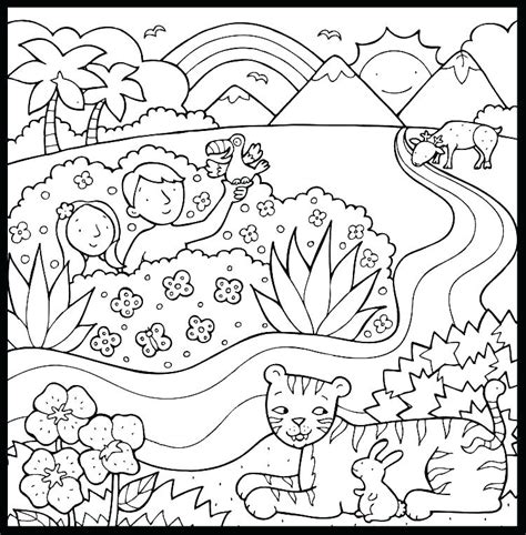 Creation Coloring Pages Best Coloring Pages For Kids